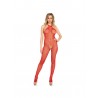 Sexy Shop Online I Trasgressivi - Bodystocking - Fishnet Halter Red - Leg Avenue