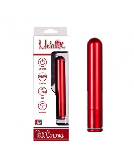 Sexy Shop Online I Trasgressivi - Vibratore Classico - Metallix Petit Red - Dream Toys