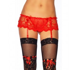 Sexy Shop Online I Trasgressivi - Sexy Lingerie - Reggicalze in Pizzo Rosso