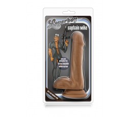 Sexy Shop Online I Trasgressivi - Fallo Realistico Dildo - Loverboy Captain Mike Mocha - Blush Novelties