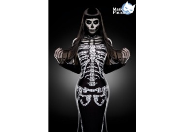 Carnevale Donna - Skeleton Lady - Mask Paradise