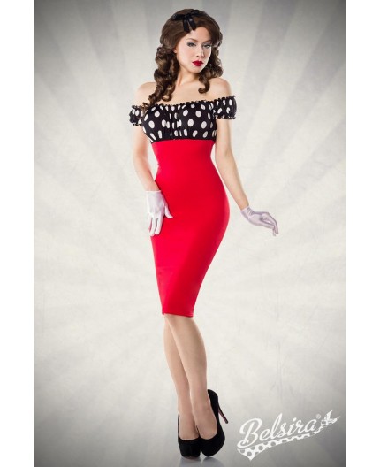 Sexy Shop Online I Trasgressivi Abito Sexy - Vintage Pencil Dress - Belsira Sexy Shop Online I Trasgressivi Abito Sexy - Vintage Pencil Dress - Belsira
