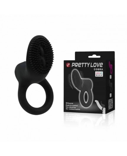 Sexy Shop Online I Trasgressivi - Anello Fallico Vibrante - Pretty Love Cobra - Pretty Love