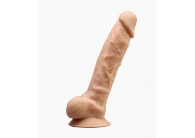 Fallo Realistico Dildo - Premium Silicone Dildo Flesh 1 8'' - Silexd