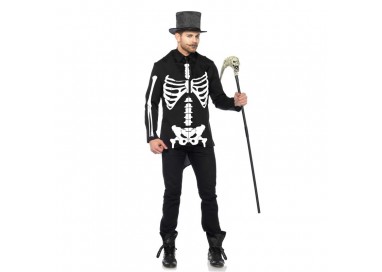 Carnevale Uomo - Costume Da Scheletro - Leg Avenue