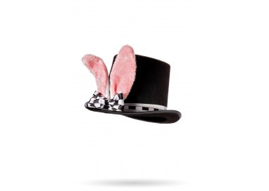 Accessorio Per Carnevale Unisex - Cappello con Orecchie da Coniglio