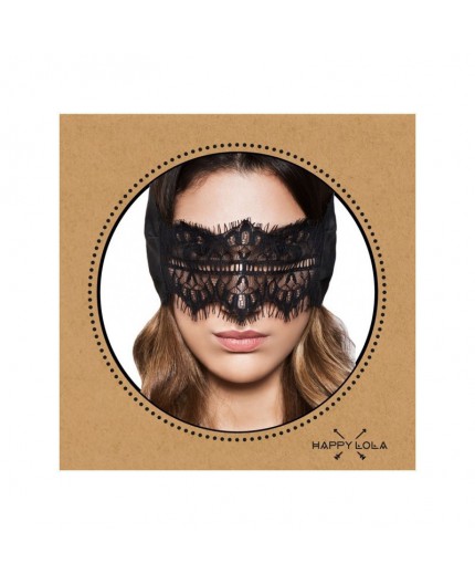 Sexy Shop Online I Trasgressivi - Accessorio Per Carnevale - Maschera Nera Happy Lola HL - Rimba