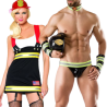 Sexy Shop Online I Trasgressivi - Carnevale Coppia - Firefighter Costume Man Roleplay & Da Sexy Pompiere