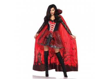 Carnevale Donna - Mantello Da Vampira - Leg Avenue