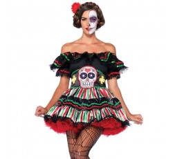 Sexy Shop Online I Trasgressivi - Carnevale Donna - Day Of The Dead Doll - Leg Avenue