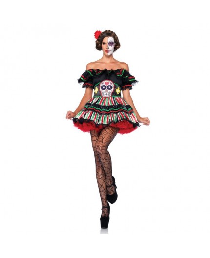 Sexy Shop Online I Trasgressivi - Carnevale Donna - Day Of The Dead Doll - Leg Avenue