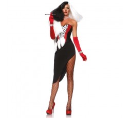 Sexy Shop Online I Trasgressivi - Carnevale Donna - Costume Da Diva Crudelia - Leg Avenue