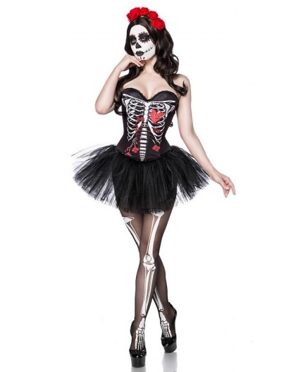 Sexy Shop Online I Trasgressivi - Carnevale Donna - Costume da Skull Senorita - Mask Paradise