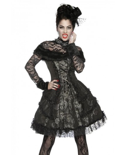 Sexy Shop Online I Trasgressivi - Carnevale Donna - Vampire Costume Sexy Shop Online I Trasgressivi - Carnevale Donna - Vampire Costume