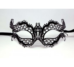Sexy Shop Online I Trasgressivi - Accessorio Per Halloween Unisex - Maschera Nera In Ferro Black Mask - Fifty Shades Of Grey