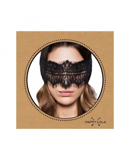 Sexy Shop Online I Trasgressivi - Accessorio Per Carnevale Unisex - Maschera Nera Happy Lola HL - Rimba