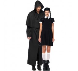 Sexy Shop Online I Trasgressivi - Carnevale Coppia - Costume da Gothic Darling & Mantello Da Monaco - Leg Avenue