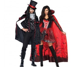 Sexy Shop Online I Trasgressivi - Carnevale Coppia - Mantello Da Vampira & Costume Da Vampiro Sexy