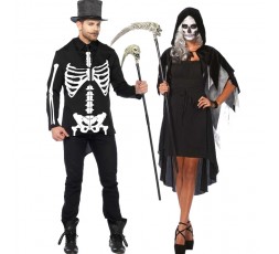 Sexy Shop Online I Trasgressivi - Carnevale Coppia - Costume Da Scheletro & Da Phantom Velvet