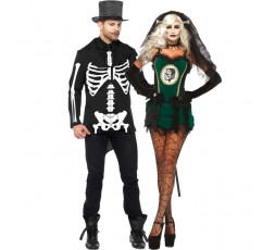 Sexy Shop Online I Trasgressivi - Carnevale Coppia - Costume da Frankenstein & Da Scheletro