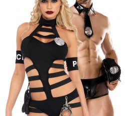 Sexy Shop Online I Trasgressivi - Carnevale Coppia - Costume Da Poliziotta Undercover Cop & Cop Costume Man Roleplay