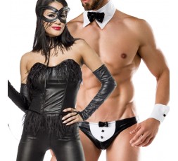 Sexy Shop Online I Trasgressivi - Carnevale Coppia - Bunny Costume & Costume da Maggiordomo Sexy