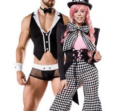 Sexy Shop Online I Trasgressivi - Carnevale Coppia - Costume Da Honey Bunny & Barkeeper Costume Man Roleplay