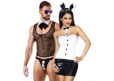 Carnevale Coppia - Costume Sexy Da Coniglietta & Butler Costume Man Roleplay