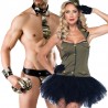 Sexy Shop Online I Trasgressivi - Carnevale Coppia - Costume da Soldatessa & Army Costume Man Roleplay