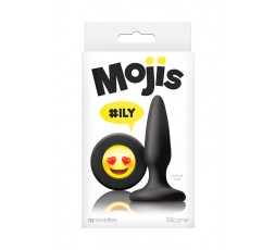 Sexy Shop Online I Trasgressivi - Plug Anale Classico - Mojis Plug ILY Black - NS Novelties