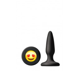 Sexy Shop Online I Trasgressivi - Plug Anale Classico - Mojis Plug ILY Black - NS Novelties