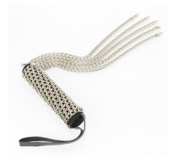 Sexy Shop Online I Trasgressivi - Fruste e Paddle - Frusta A Catena Chain Whip 5 String Short Handle - Rimba