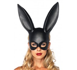 Sexy Shop Online I Trasgressivi - Accessorio Per Carnevale - Masquerade Rabbit Mask Black - Leg Avenue