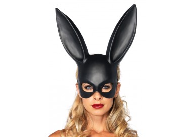 Accessorio Per Carnevale - Masquerade Rabbit Mask Black - Leg Avenue Accessorio Per Carnevale - Masquerade Rabbit Mask Black - Leg Avenue