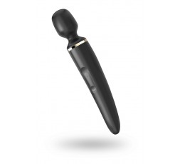 Sexy Shop Online I Trasgressivi - Massaggiatore Magic Wand - Satisfyer Wonder Woman Black - Satisfyer