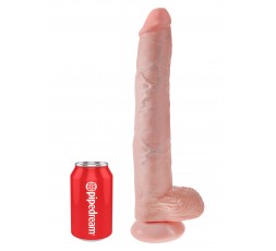 Sexy Shop Online I Trasgressivi - Fallo Realistico XXL - King Cock 14" with Balls Skin - Pipedream