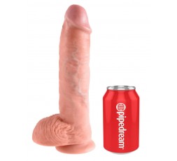 Sexy Shop Online I Trasgressivi - Fallo Realistico XXL - King Cock 10" Cock with Balls - Pipedream