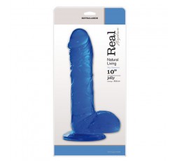 Sexy Shop Online I Trasgressivi . Fallo Realistico Dildo - Fallo Jelly Real Rapture Blue 10'' - Toyz4Lovers