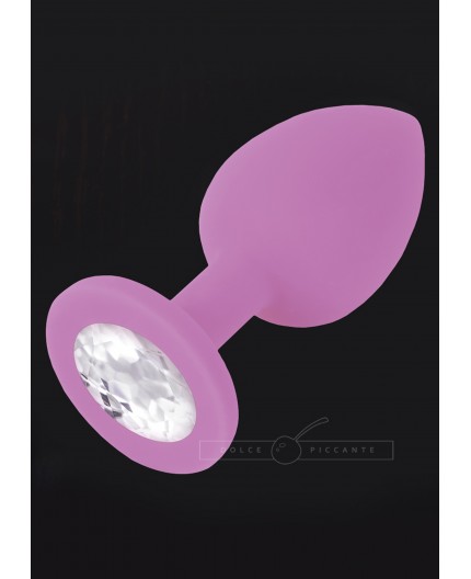 Sexy Shop Online I Trasgressivi - Plug Anale Classico - Jewellery Silicone Purple - Dolce Piccante