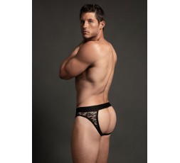 Sexy Shop Online I Trasgressivi - Intimo Uomo - Lace Open Back Brief Black - Allure