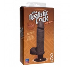 Sexy Shop Online I Trasgressivi - Fallo Realistico Dildo Vibrante - Vibrator Realistic Cock 8 Black Vibrating - Doc Johnson