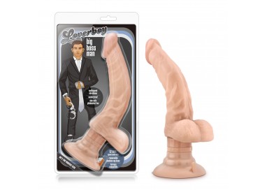 Fallo Realistico Dildo Vibrante - Loverboy The Boss Man Beige - Blush Novelties