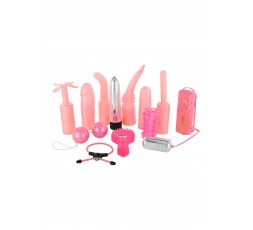 Sexy Shop Online I Trasgressivi - Kit e Set Vibrante - Dirty Dozen Sex Toy Kit Pink - Seven Creations