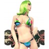 Sexy Shop Online I Trasgressivi - Costume Mare Bikini Donna - Bikini Hawaiano a Fiori - Ivete Pessoa