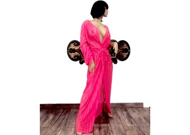 Costume Mare Donna - Vestaglia Rosa - Ivete Pessoa Costume Mare Donna - Vestaglia Rosa - Ivete Pessoa
