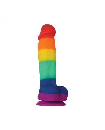 Sexy Shop Online I Trasgressivi - Fallo Realistico Dildo - Colours Pride Edition 5 inch Dildo Rainbow - NS Novelties