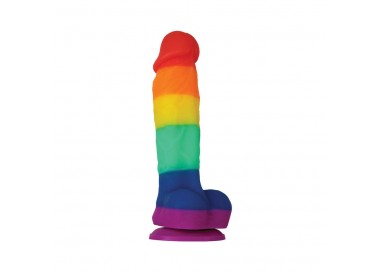 Fallo Realistico Dildo - Colours Pride Edition 5 inch Dildo Rainbow - NS Novelties