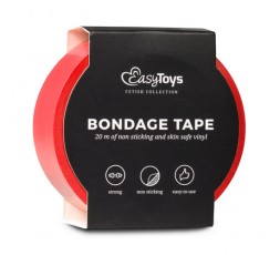 Sexy Shop Online I Trasgressivi - Costrittivo - Nastro Adesivo, Rosso per Bondage Red - Easy Toys