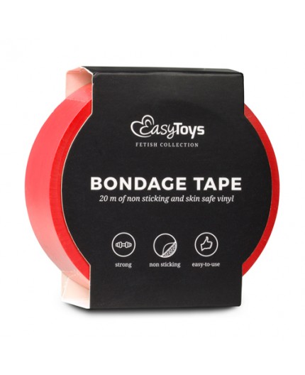 Sexy Shop Online I Trasgressivi - Costrittivo - Nastro Adesivo, Rosso per Bondage Red - Easy Toys Sexy Shop Online I Trasgressivi - Costrittivo - Nastro Adesivo, Rosso per Bondage Red - Easy Toys