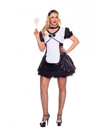 Sexy Shop Online I Trasgressivi - Carnevale Donna - Costume da Cameriera Sexy - Music Legs Sexy Shop Online I Trasgressivi - Carnevale Donna - Costume da Cameriera Sexy - Music Legs